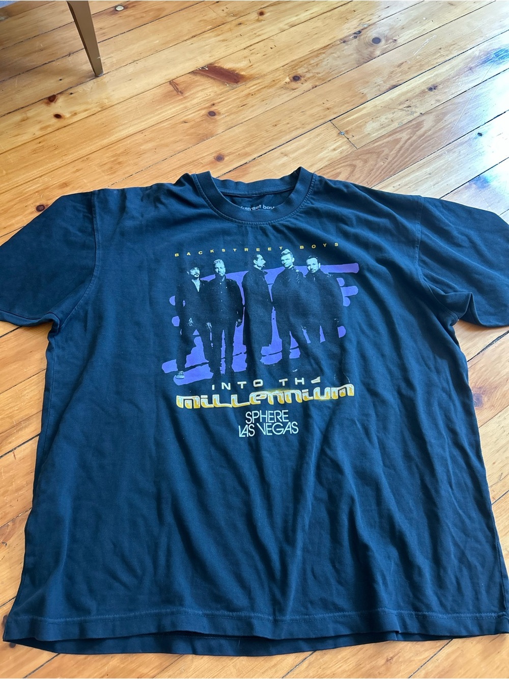 Backstreet Boys graphic t-shirt Into the Millennium -Sphere Las Vegas